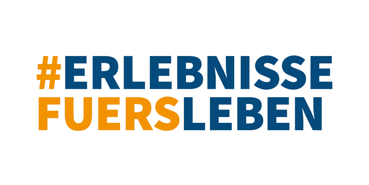 Logo: LJR Sticker Hashtag EFL (orange/blau)